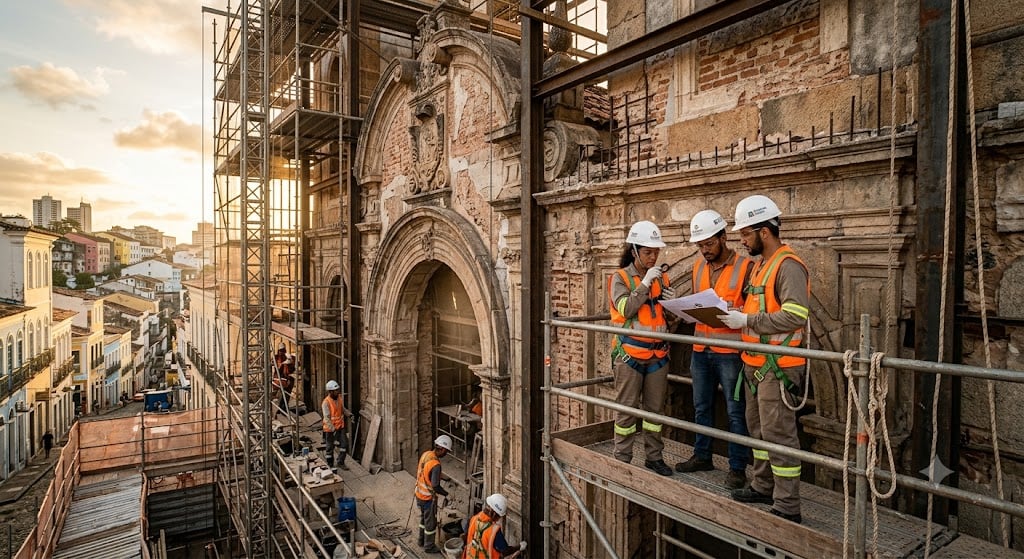 Obras e Engenharia para Patrimônio Histórico – Construtora Civil