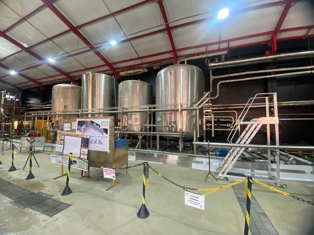 Implantação de Base para CIP — Ambev Camaçari (BA)
